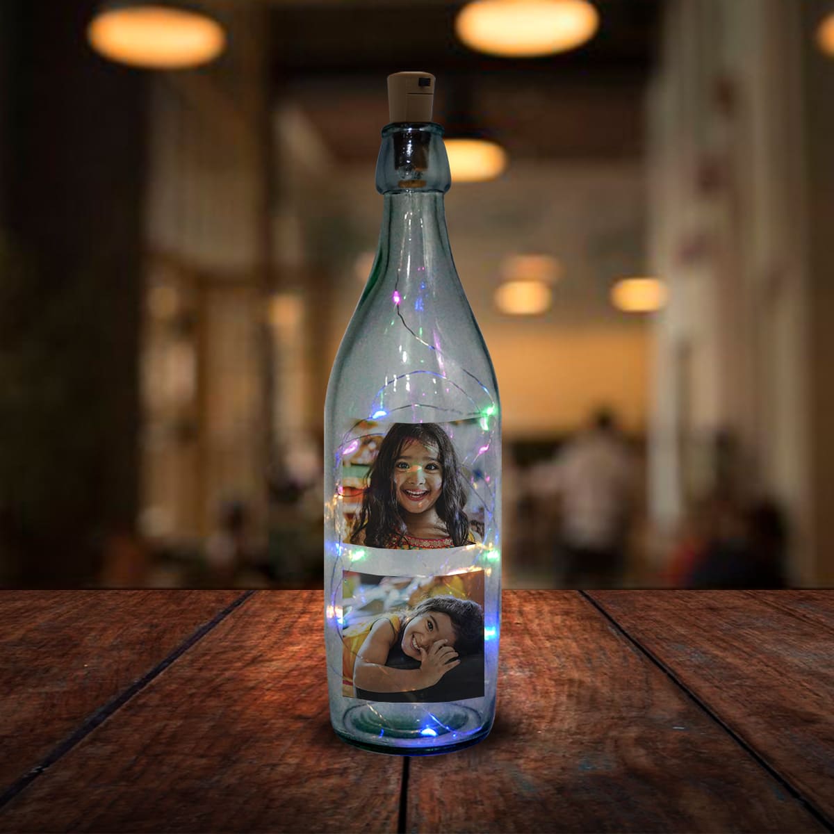 Personalized Bottle Lamp